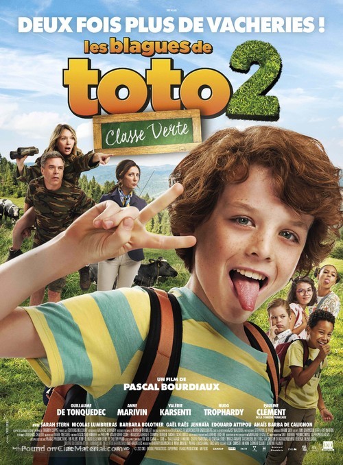 Les Blagues de Toto 2 - Classe Verte - French Movie Poster
