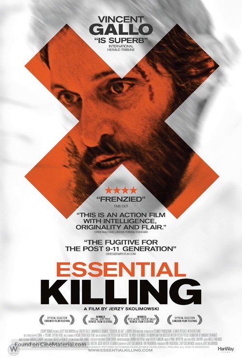 Essential Killing - Canadian Movie Poster