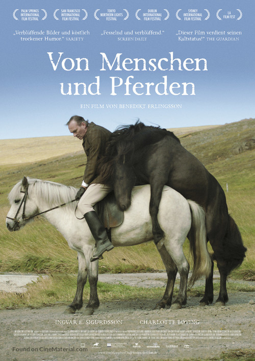 Hross &iacute; oss - German Movie Poster