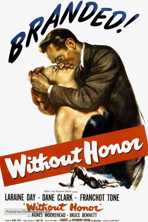 Without Honor - Movie Poster