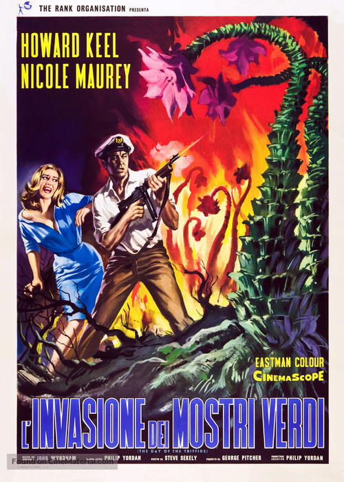 The Day of the Triffids - Italian Theatrical movie poster