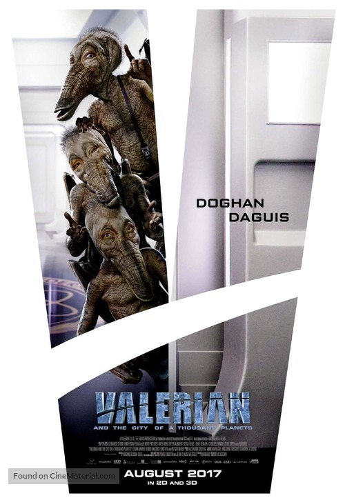 Valerian and the City of a Thousand Planets - Australian Movie Poster