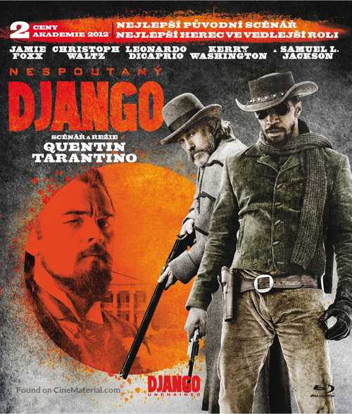 Django Unchained - Czech Blu-Ray movie cover