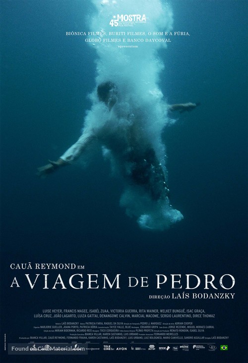 A viagem de Pedro - Brazilian Movie Poster