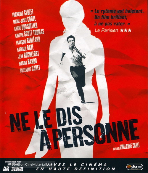 Ne le dis &agrave; personne - French Blu-Ray movie cover