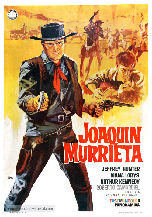Joaqu&iacute;n Murrieta - Spanish Movie Poster