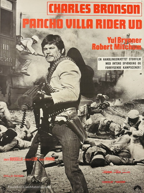 Villa Rides - Danish Movie Poster