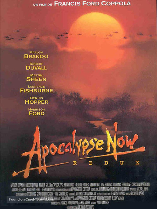 Apocalypse Now - French Movie Poster