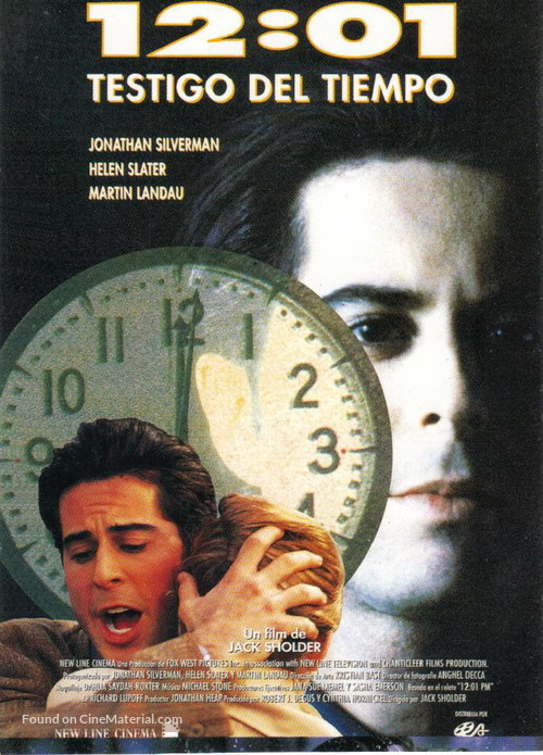 12:01 - Spanish Movie Poster