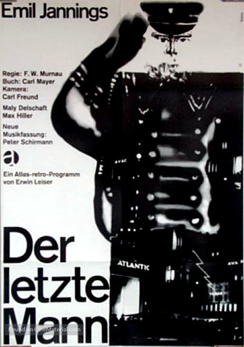 Der letzte Mann - German Movie Poster