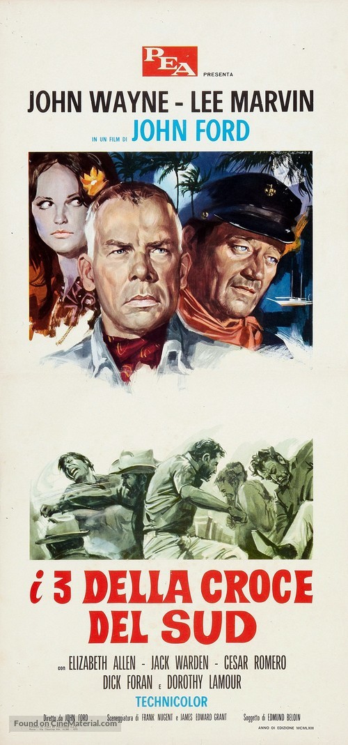 Donovan&#039;s Reef - Italian Movie Poster