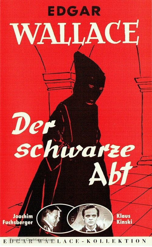 Schwarze Abt, Der - German VHS movie cover