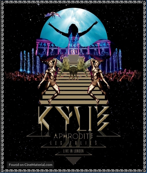 Kylie Aphrodite: Les Folies Tour 2011 - Blu-Ray movie cover