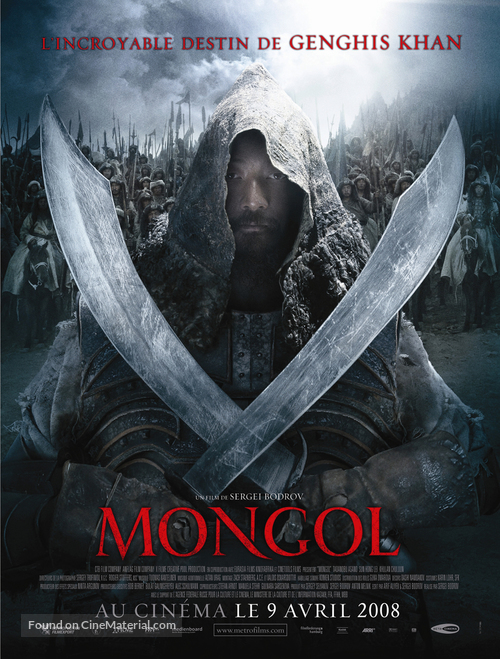 Mongol - French Movie Poster