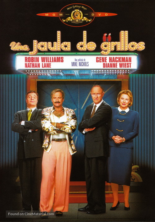 The Birdcage - Spanish DVD movie cover