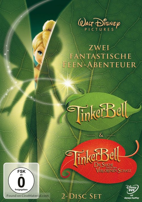 Tinker Bell and the Lost Treasure - German DVD movie cover