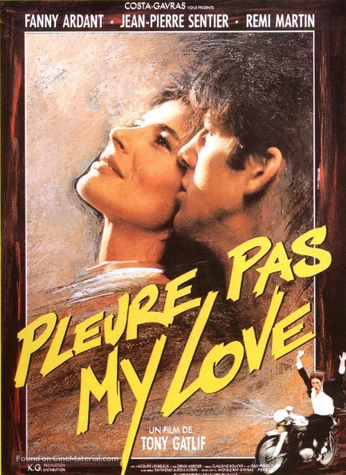 Pleure pas my love - French Movie Poster