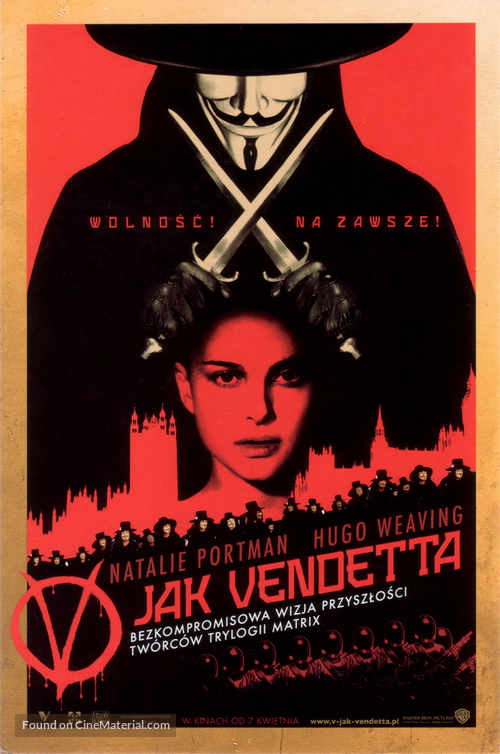 V for Vendetta - Polish poster