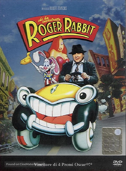 Who Framed Roger Rabbit - Italian DVD movie cover