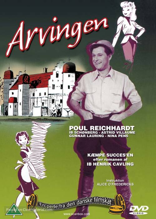 Arvingen - Danish DVD movie cover