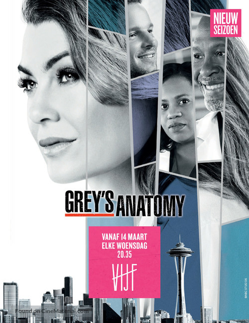 &quot;Grey&#039;s Anatomy&quot; - Belgian Movie Poster