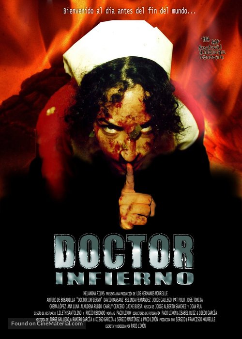 Doctor Infierno - Mexican poster