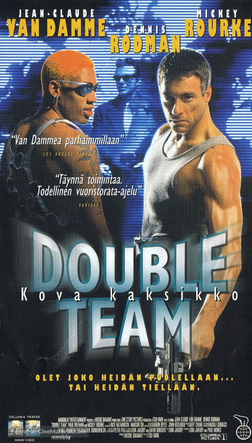 Double Team - Finnish VHS movie cover