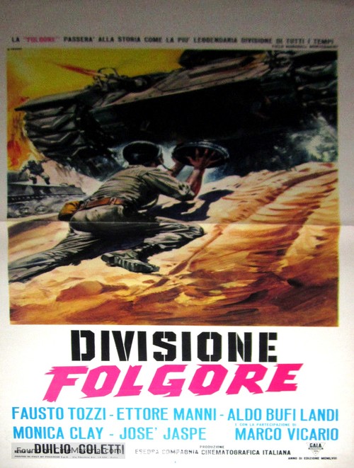 El Alamein - Italian Movie Poster