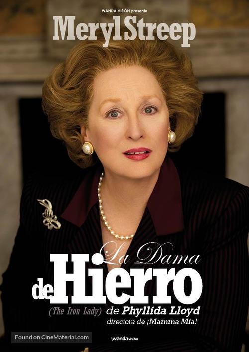 The Iron Lady - Spanish Movie Poster