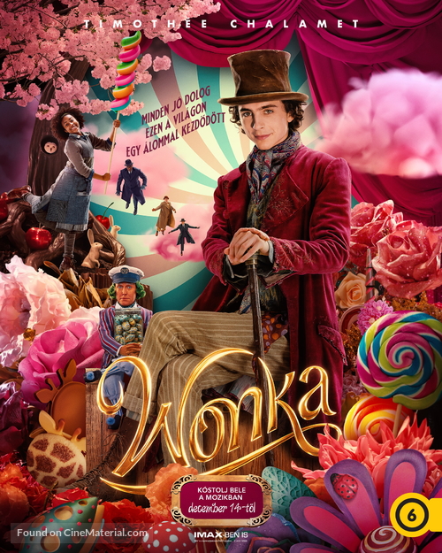 Wonka - Hungarian Movie Poster