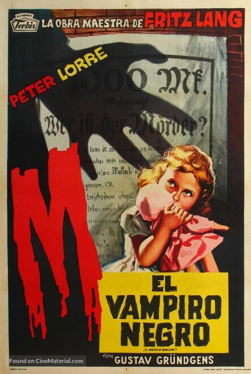 M - Argentinian Movie Poster