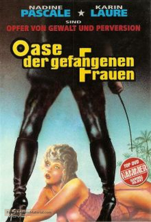 L&#039;oasis des filles perdues - German DVD movie cover