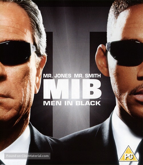 Men in Black - British Movie Cover