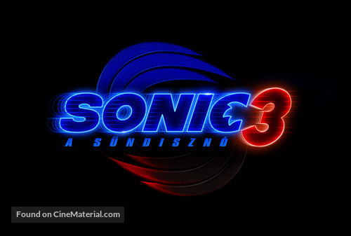 Sonic the Hedgehog 3 - Hungarian Logo