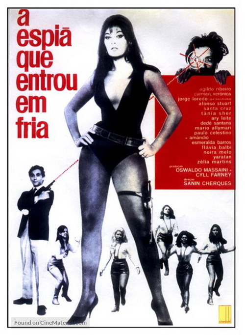 A Espi&atilde; Que Entrou em Fria - Brazilian Movie Poster