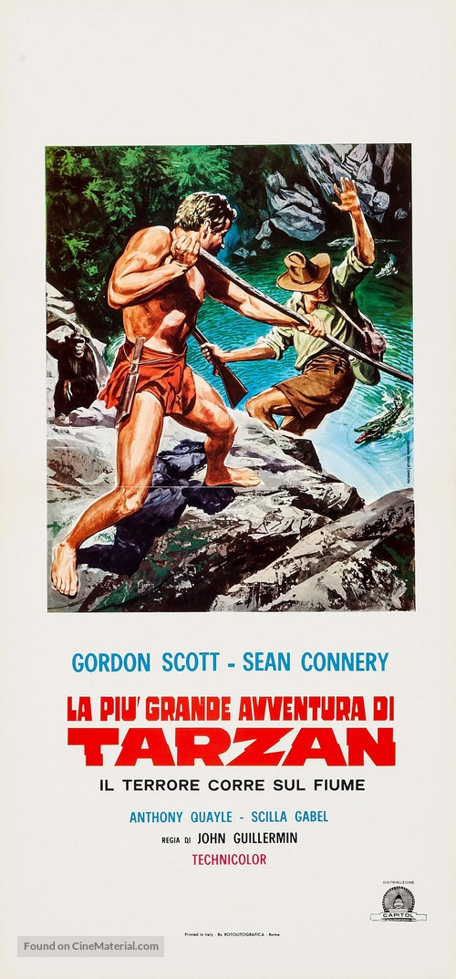 Tarzan&#039;s Greatest Adventure - Italian Movie Poster