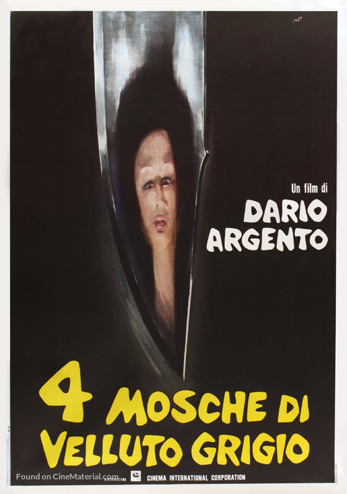 4 mosche di velluto grigio - Italian Movie Poster