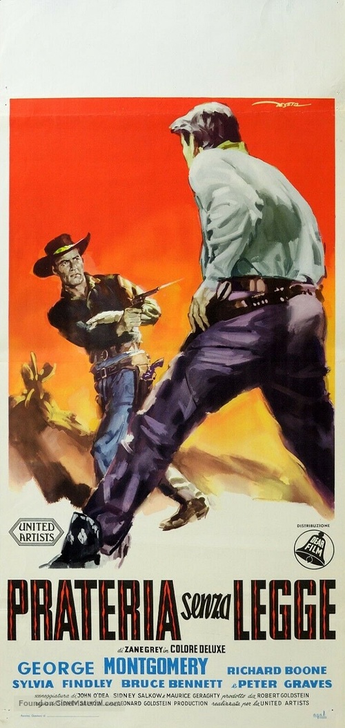 Robbers&#039; Roost - Italian Movie Poster