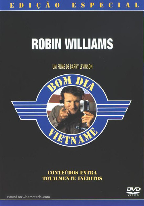 Good Morning, Vietnam - Portuguese Movie Cover