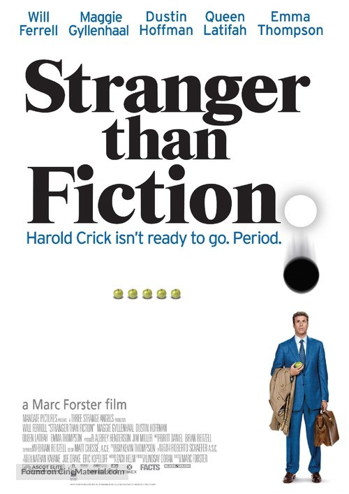 Stranger Than Fiction - Swiss Movie Poster