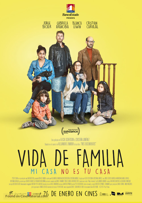 Vida de Familia - Chilean Movie Poster