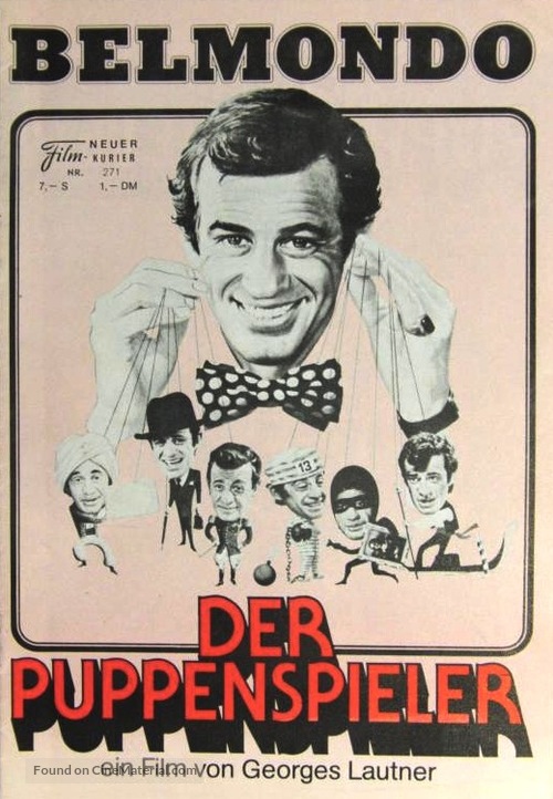 Le guignolo - German Movie Poster