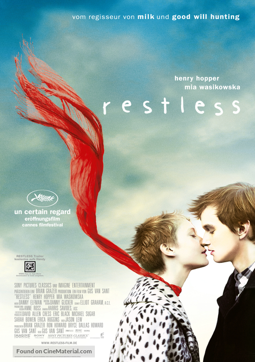 Restless - German Movie Poster