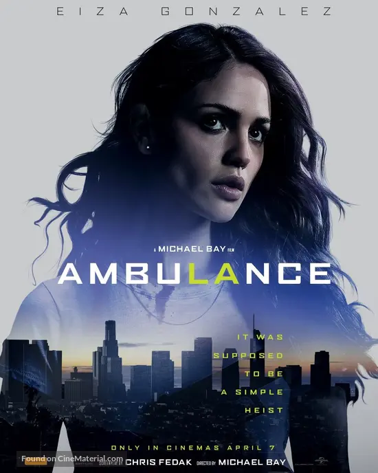 Ambulance - New Zealand Movie Poster