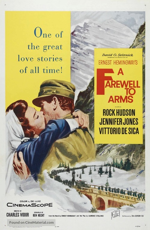 A Farewell to Arms - Theatrical movie poster