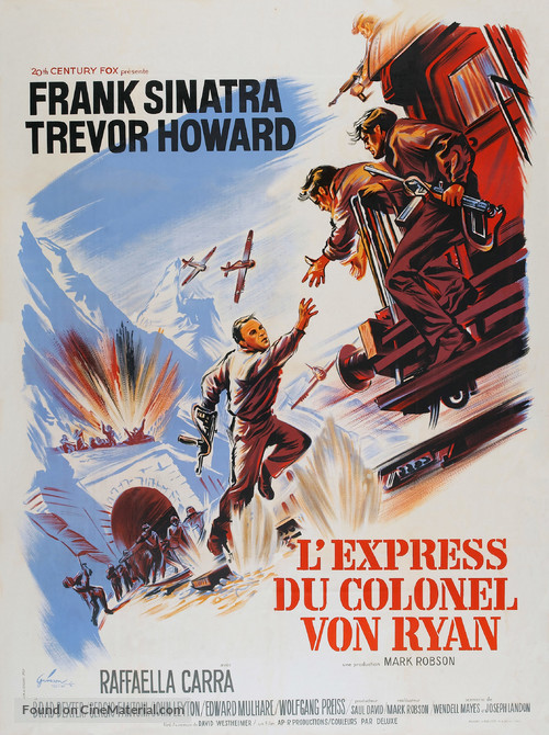 Von Ryan's Express - French Movie Poster