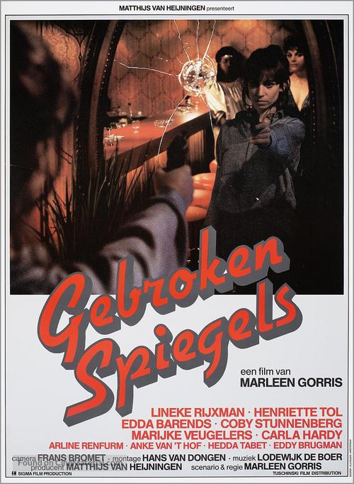 Gebroken spiegels - Dutch Movie Poster