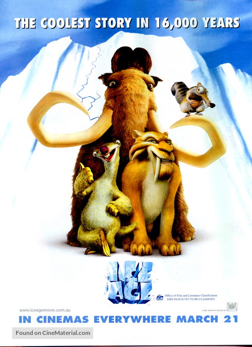 Ice Age - Australian Movie Poster