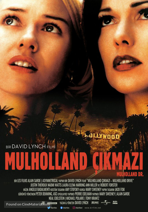 Mulholland Dr. - Turkish Movie Poster