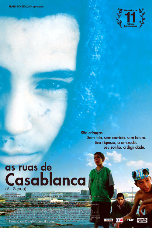 Ali Zaoua, prince de la rue - Brazilian Movie Poster